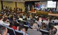 A cerimônia lotou o auditório do Palácio Araguaia com autoridades, convidados, familiares e servidores do Estado 