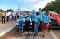 Visando atender melhor a população, o prefeito Silvio entregou um automovel para a secretária municipal de saúde com emendas parlamentar da deputada Josi Nunes