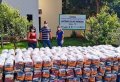 Mais de 150 toneladas de cestas básicas foram entregues para famílias da região sudeste