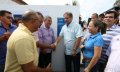 A inauguração da estação foram feitas pelo Governador Marcelo Miranda e pelo presidente da Agência Tocantinense de Saneamento (ATS), ?der Martins Fernandes e autoridades da região