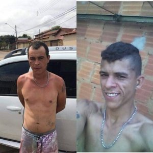 Da esquerda para a direita Nilton Cascimiro Barreto matou o próprio irmão, Jalisson Cascimiro
