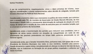 Diretórios do PSDB não entram em consenso para escolha de candidato; Ataídes aguarda renuncia de todos que querem apoiar outros candidatos na eleição.
