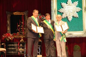 O deputado estadual, Paulo Mourāo também foi homenageado no mesmo grau