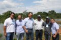 O presidente Pedro Dias e técnicos do Ruraltins participaram do encontro de piscicultura em Almas
