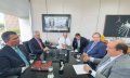 Acompanharam o governador Mauro Carlesse durante a reunião, os secretários Tom Lyra; Claudinei Quaresemin; e Sandro Henrique Armando