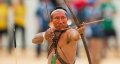 Arqueiros de diversas etnias participam das competições no segundo dia dos Jogos Indígenas