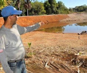  Em Santa Rosa, o produtor rural Aldemir Antônio já projeta formar horta e criar peixes