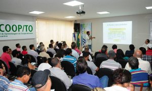 José Carlos Moraes explicou a importância da mandiocultura e seus produtos derivados e o potencial envolvendo a cadeia produtiva que a mandioca oferece