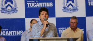 O superintendente federal da Agricultura no Tocantins, Rodrigo Guerra, vai a encontro com Blairo Maggi 