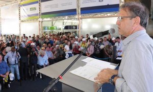 O governador Marcelo Miranda destacou que a Agrotins é uma oportunidade para que se lance um novo olhar para o agronegócio, setor que define a base da economia tocantinense