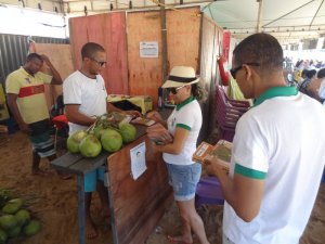 O trabalho de Educação Ambiental aconteceu na Praia Dominguinhos em Paranã