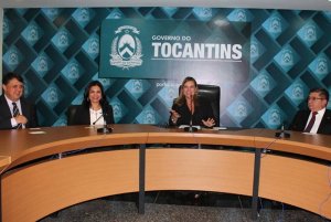 Claudia Lelis destacou que o Governo está à disposição e de portas abertas para atrair investidores que desejam promover o desenvolvimento econômico e social do Tocantins