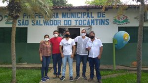Trabalho da equipe técnica conta com apoio da prefeitura de São Salvado