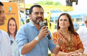Governador Wanderlei Barbosa discursa em evento de Kátia Abreu