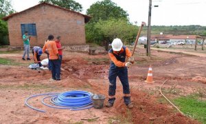 ATS implantou mais de dois mil metros de extensão de rede em Mateiros